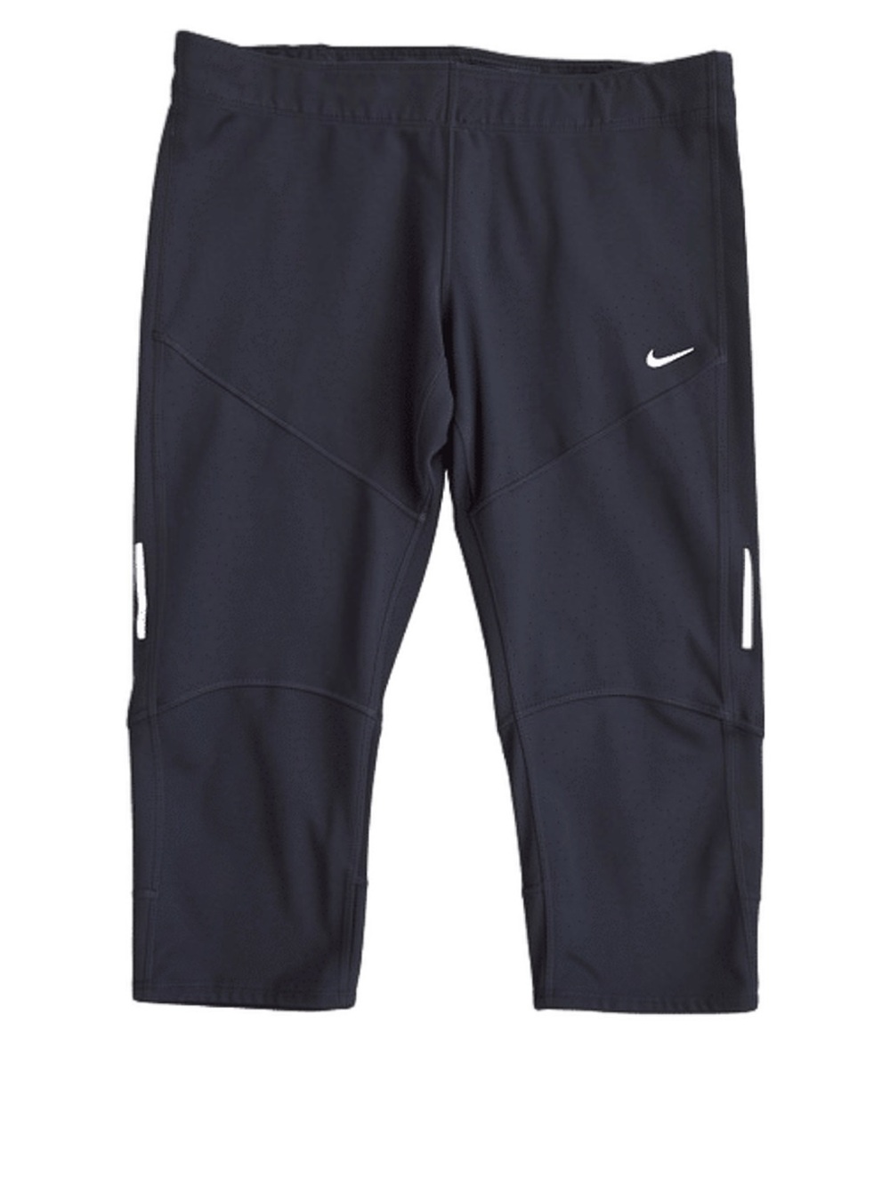 NIKE Women’s Black Dri-Fit Athletic Running Capri Pants